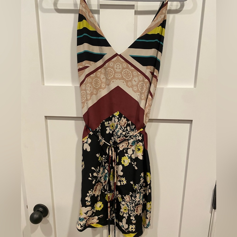 Size Medium Rory Beca satin slip dress, adjustable string.